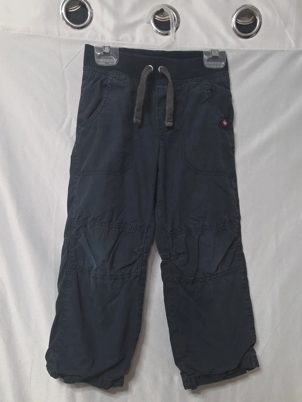 Carter's Dark Navy Pull-On Jogger Pants with Drawstring [1739]
